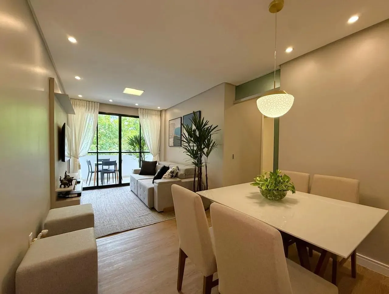 IVIEIRALVES, COND. SANTA CLARA, FINO ACABAMENTO, MOBILIADO, 100M2, 3 QTOS SENDO 2 SUÍTE, F
