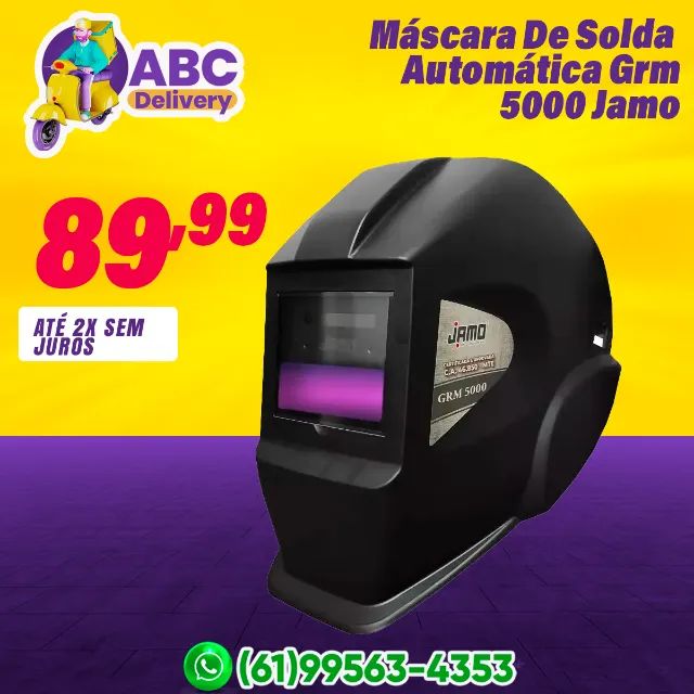 Máscara De Solda Automática Grm 5000 Jamo