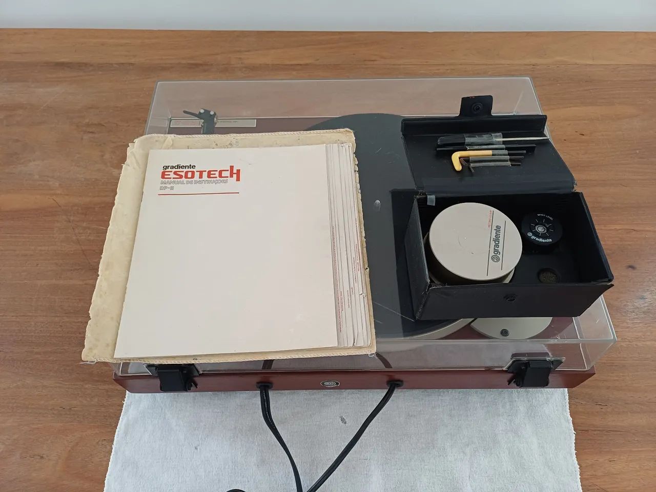 Toca discos gradiente 