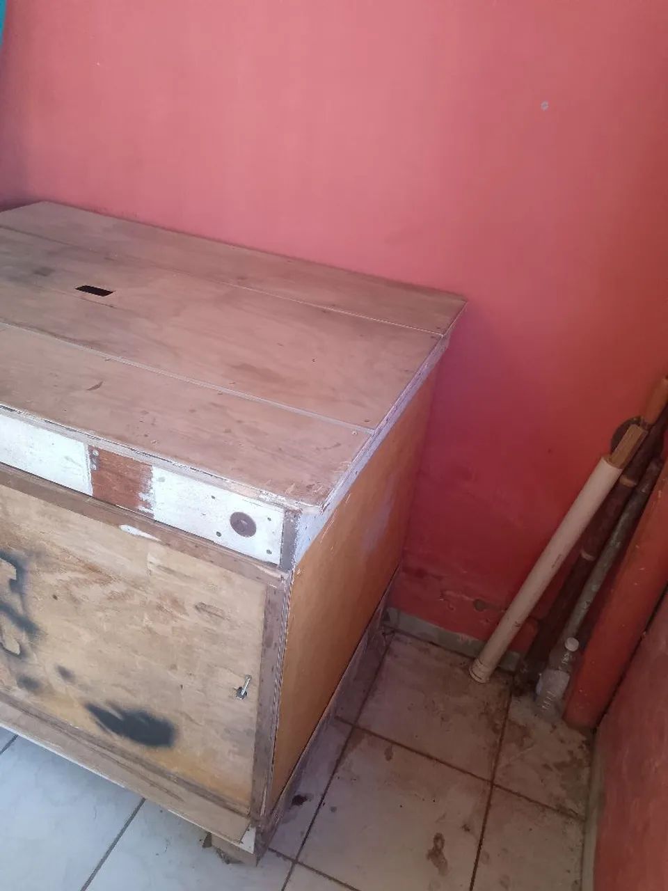 Bancada para guardar ferramentas 