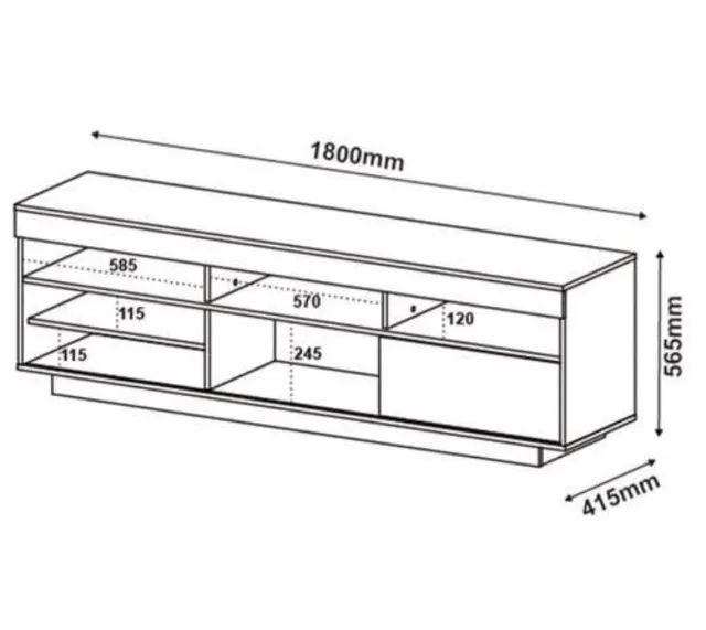 Promoção Rack + Painel Preto  55''- 10/03/25  - Foto 2