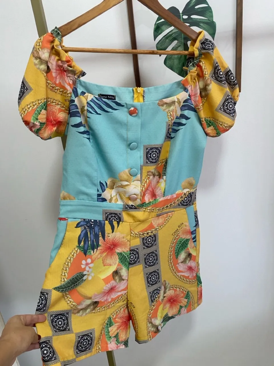Macacão feminino floral, estiloso e confortável