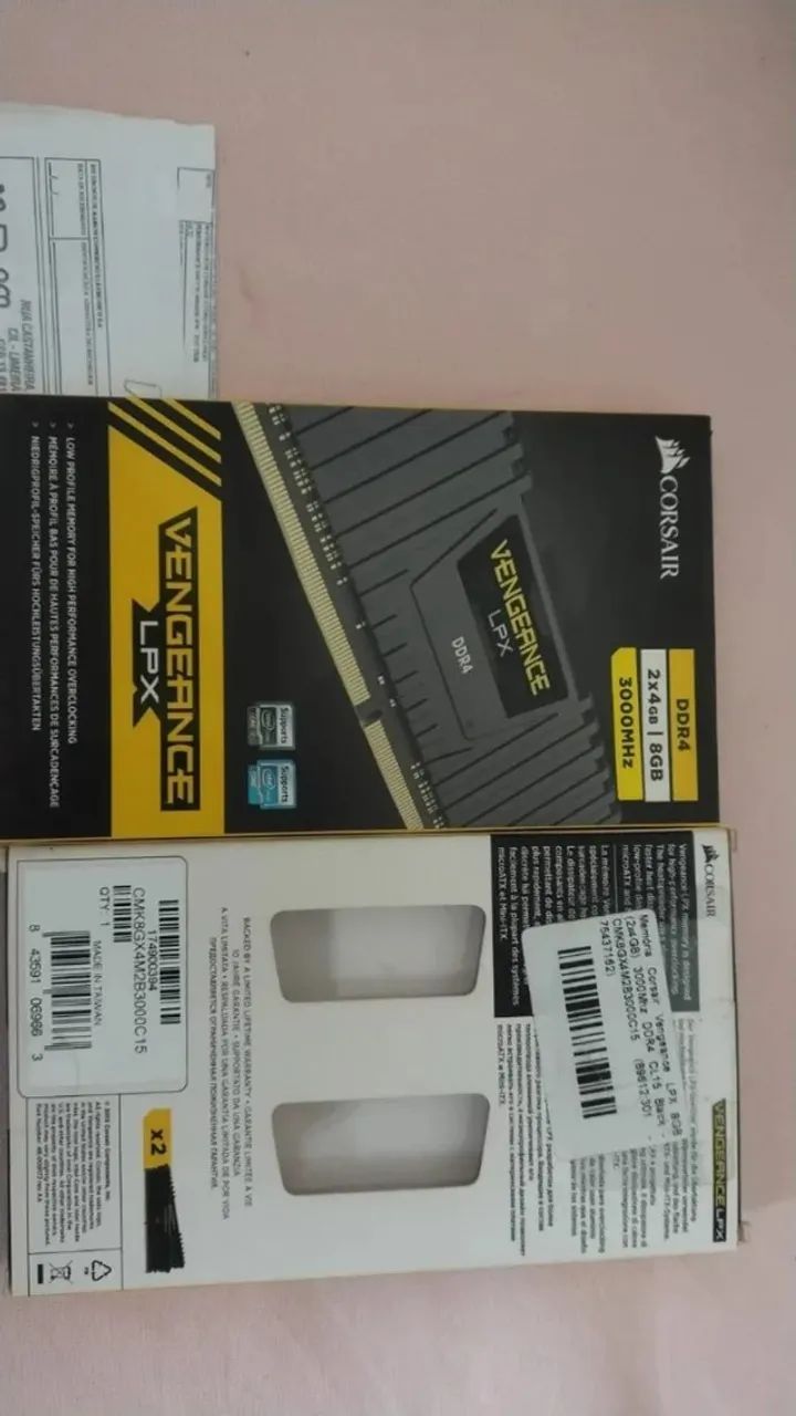 Memória RAM Corsair Vengeance LPX 16GB (4x4GB) 3000MHz DDR4 CL15 - Foto 3