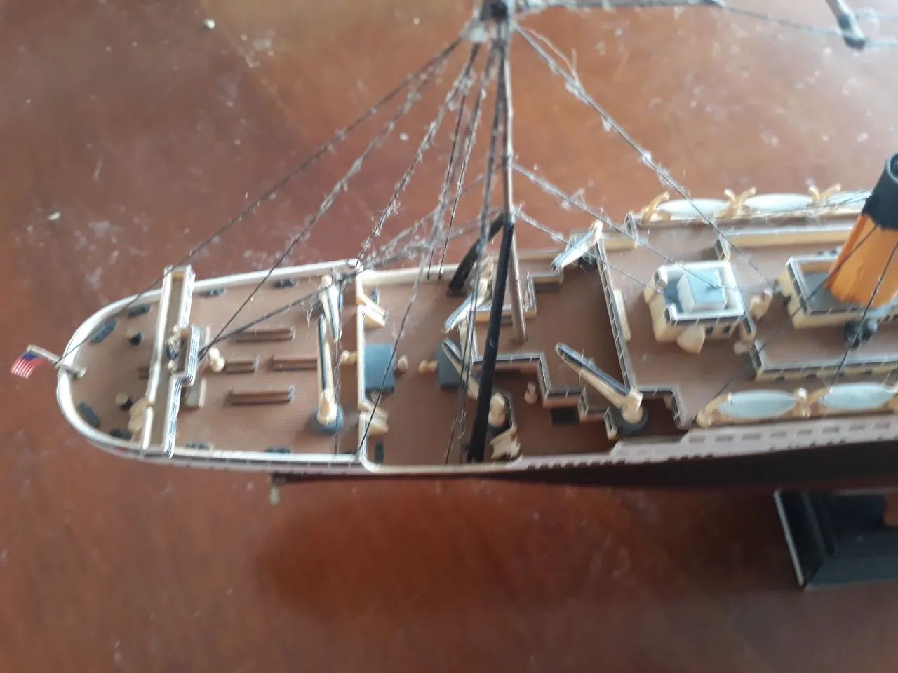 RMS Titanic da Revell escala 1:570 montado e pintado. - Foto 2