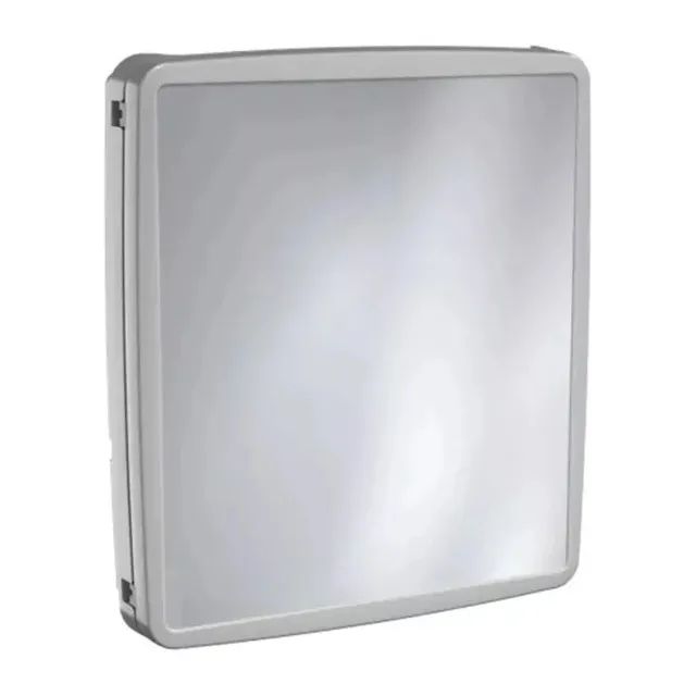 Armário De Plastico Para Banheiro Preto Ar51 Sintex - Foto 5