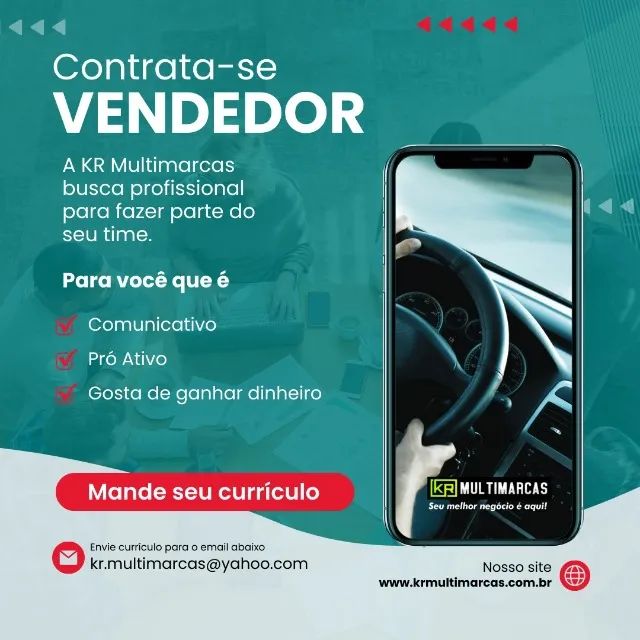 VENDEDOR DE VEICULOS 