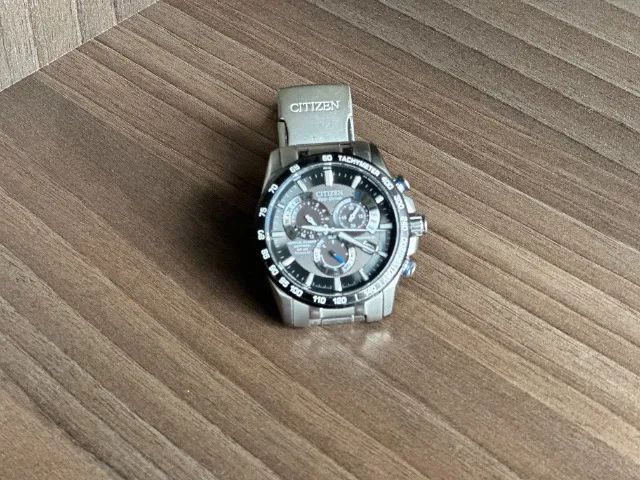 Relógio Citizen Masculino AT4010-50E Eco-Drive - Foto 4