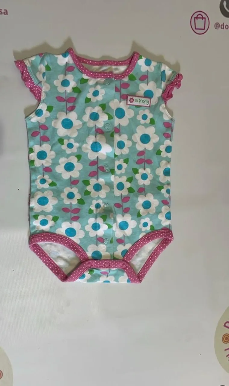 Body Carter's tamanho 12 meses importado (desapego)
