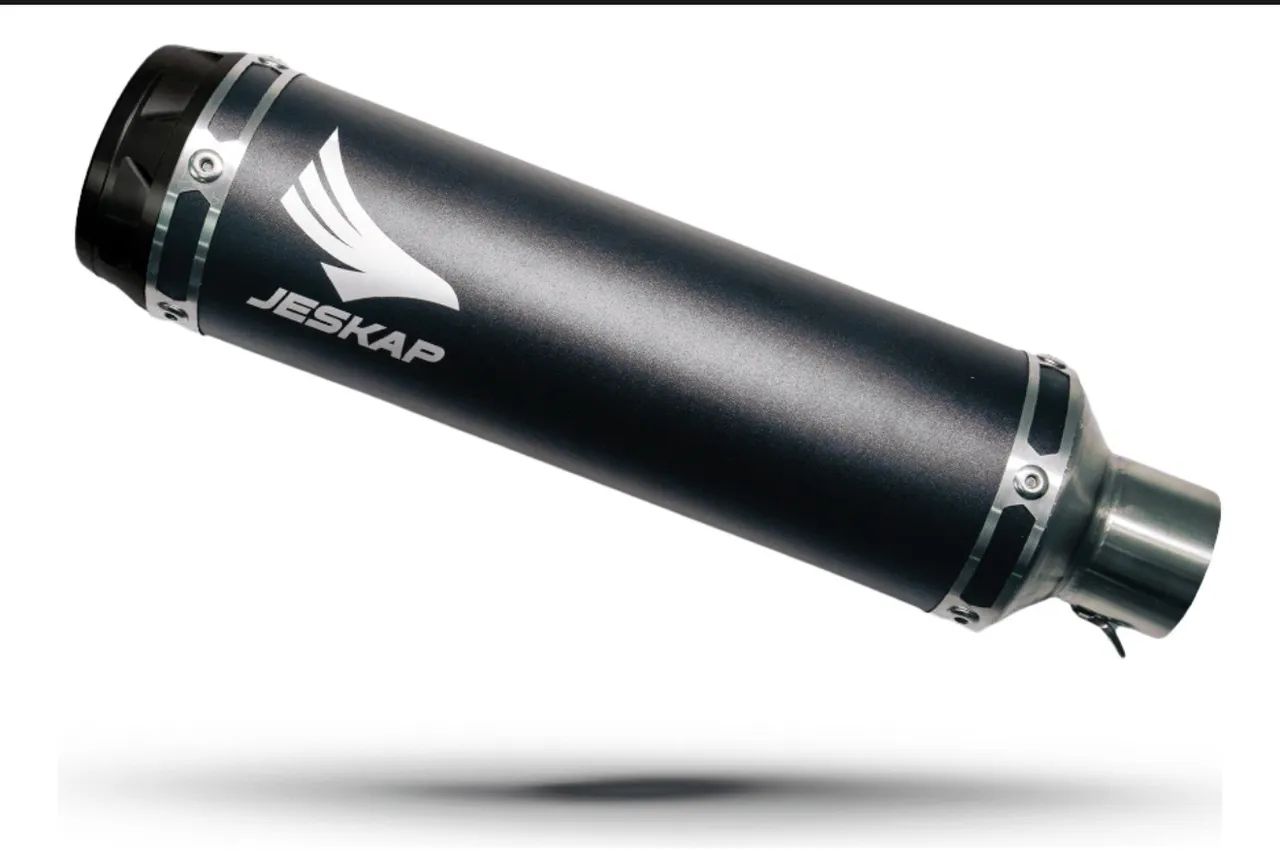 Escapamento Jeskap R35 Para Cb/cbr 500 F/r/x K4 Black - Foto 4