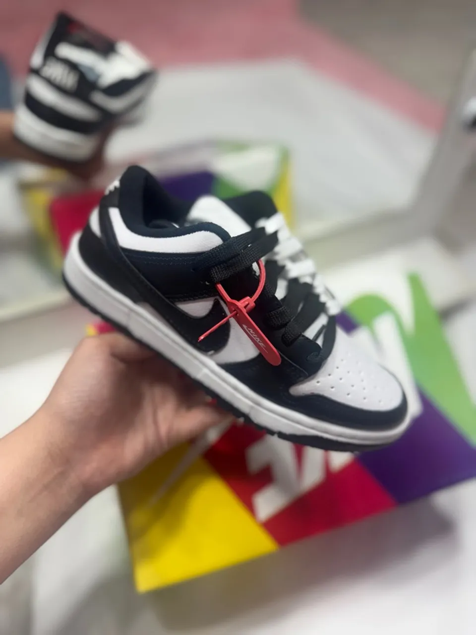 Nike Dunk Low Panda - Novo e Original