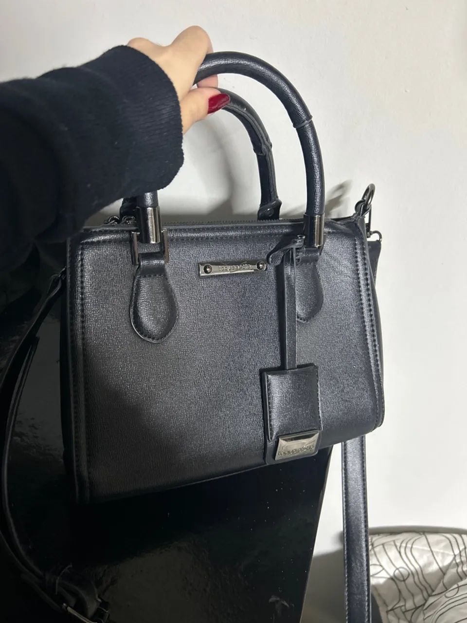 Bolsa Toque e Stilo Preta - Elegância e Estilo - Foto 2