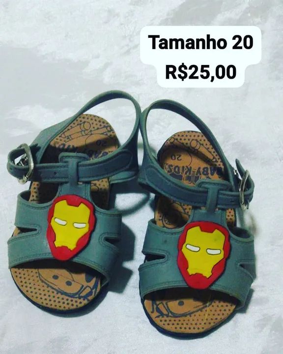 Sandália infantil de meninos  - Foto 6