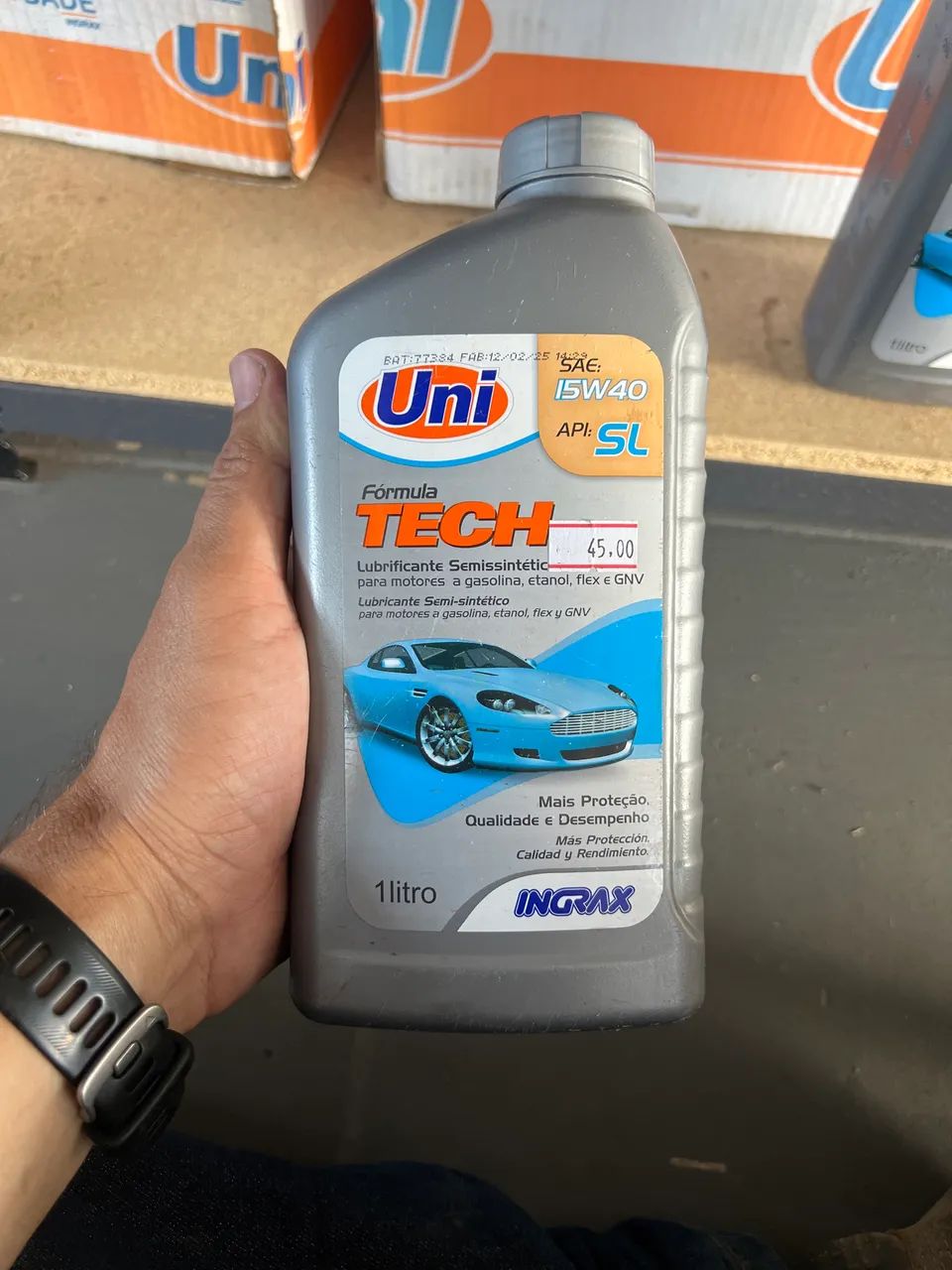 Óleo 15w40 UNI