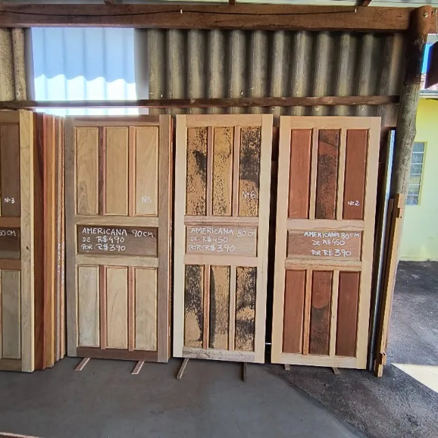 PORTA MACIÇA AMERICANA EM PROMOÇÃO 80 E 90 CM