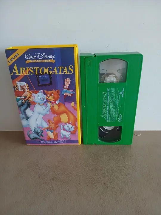 Aristogatas - VHS Dublado - Clássico Disney