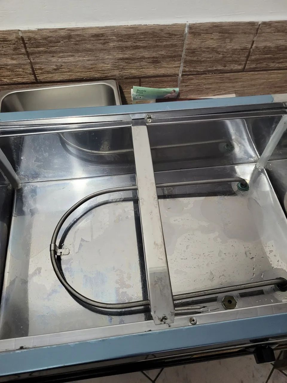 Vendo esse Rechaud elétrico, banho maria Novo. - Foto 3