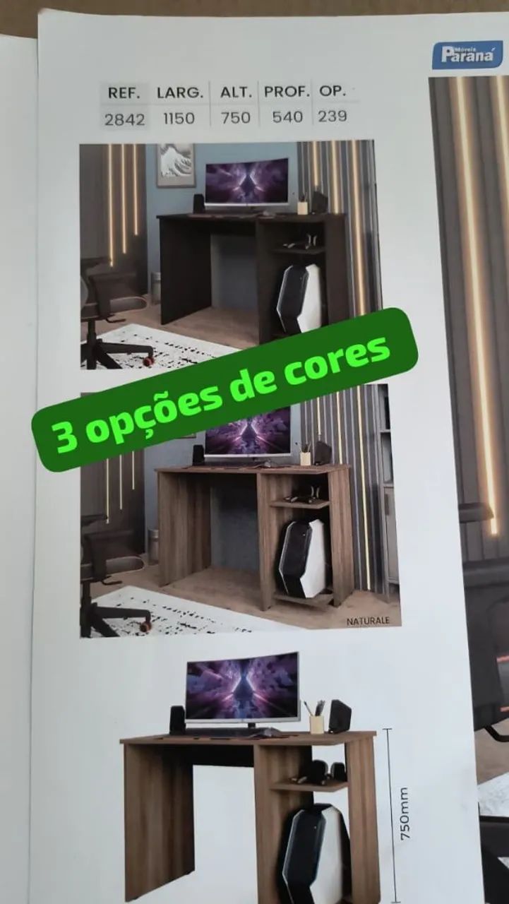 Mesa Gamer Nova  - Foto 2