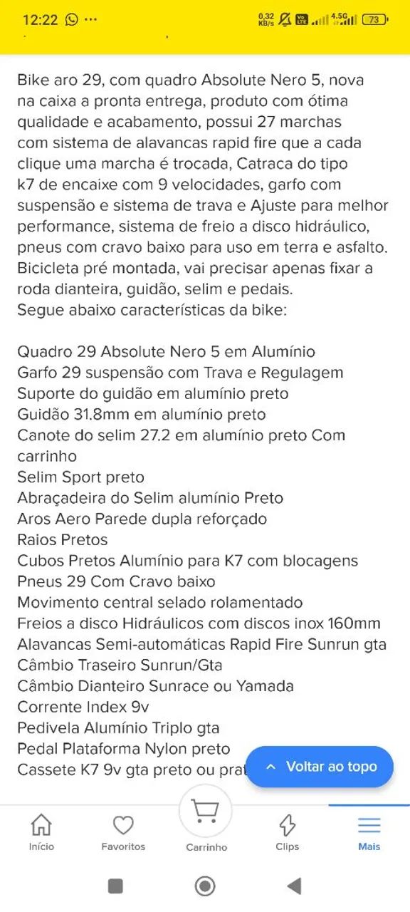 Bike ABSOLUTE Nero 5 Aro 29 - Foto 2