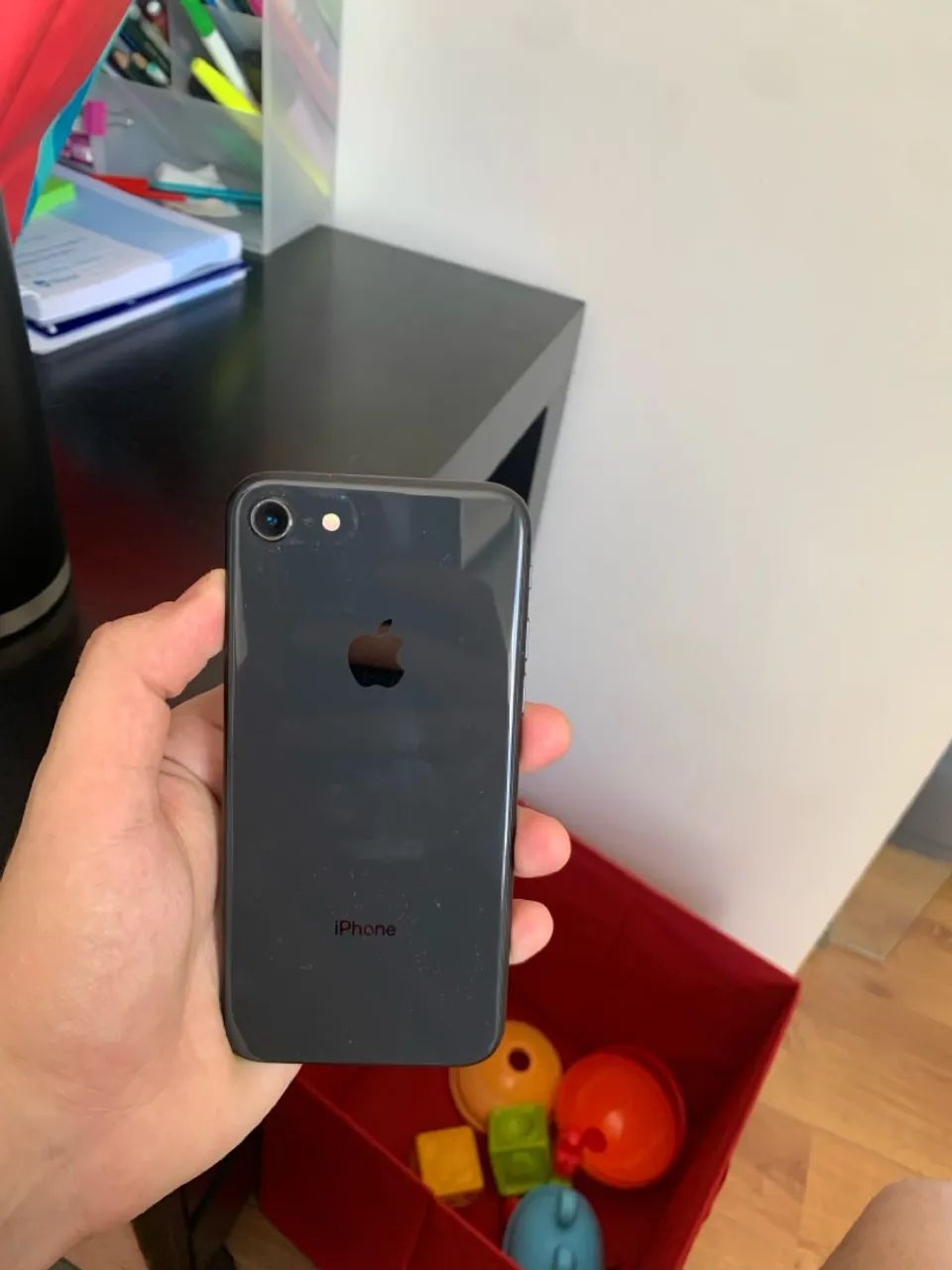 iPhone 8, 256gb, com película e capinha. - Foto 4