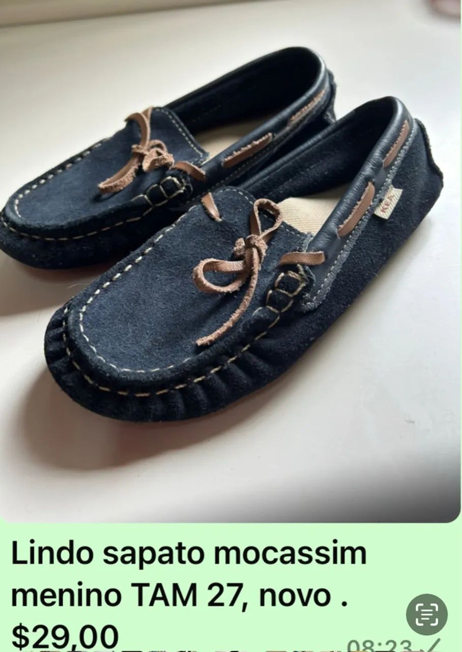 Mocassim Infantil Azul Marinho - Conforto e Estilo - Foto 3
