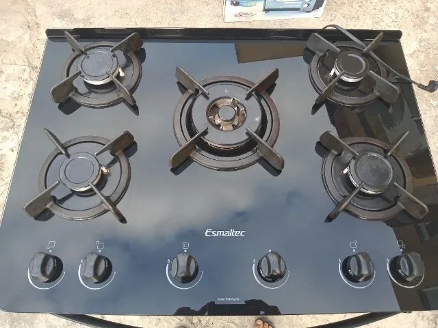 Fogão Jade Glass 5 Bocas  - Foto 3