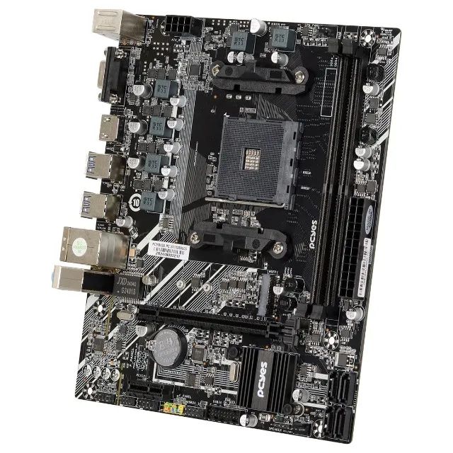 Placa Mãe AM4 B450 DDR4 c/M.2 Pcyes PCYB450-RZ564 - WZetta - Foto 2