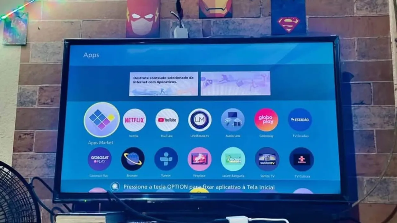 Smart TV 32? com Apps Netflix e YouTube
