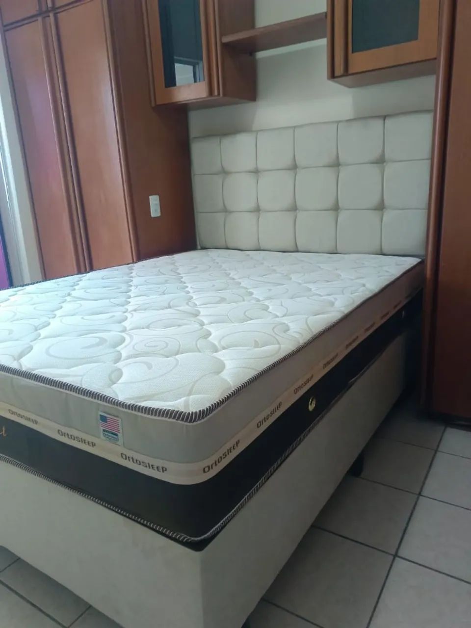 Cama casal com colchão confortável  - Foto 2