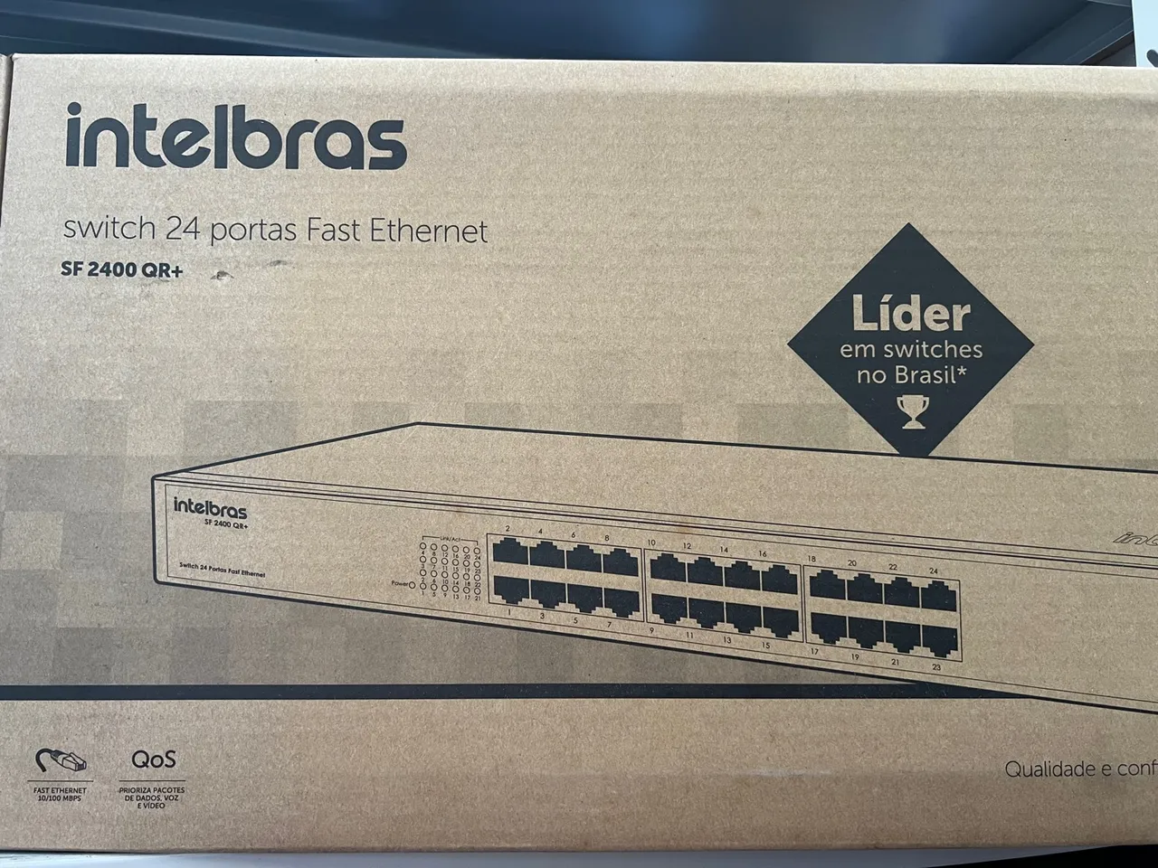 Switch 24 portas Intelbras
