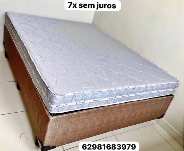 Cama box colchão d33 Nova