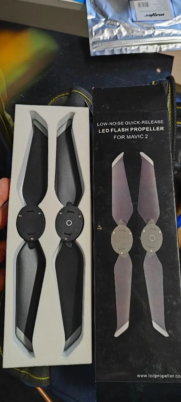 Hélice de led DjI Mavik PRo (2 pares)