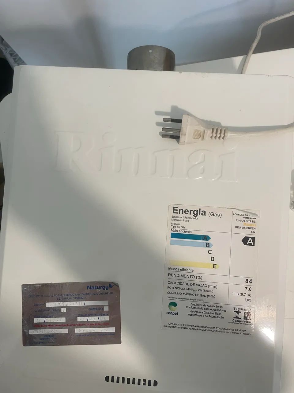 Aquecedor a Gás Rinnai - Foto 4