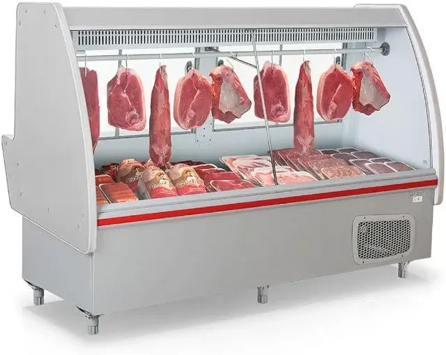 : Gelopar Balcão de Açougue 2,10m GAPS-210D CZ Cinza Gelopar - Depósito Refrigerado + Ilum