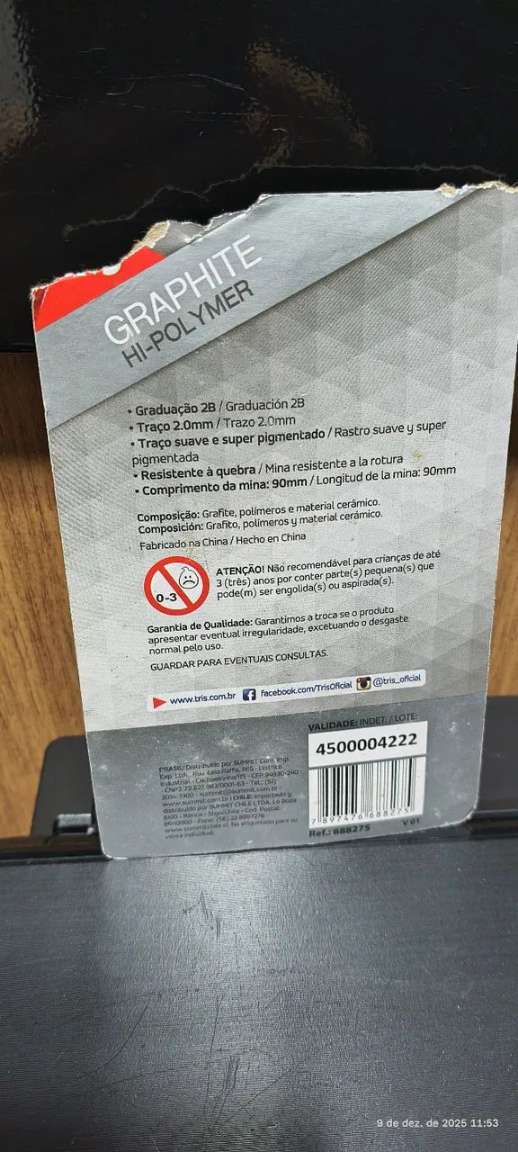 GRAFITE 2.0 HI-POLYMER TRIS 2B - Foto 3