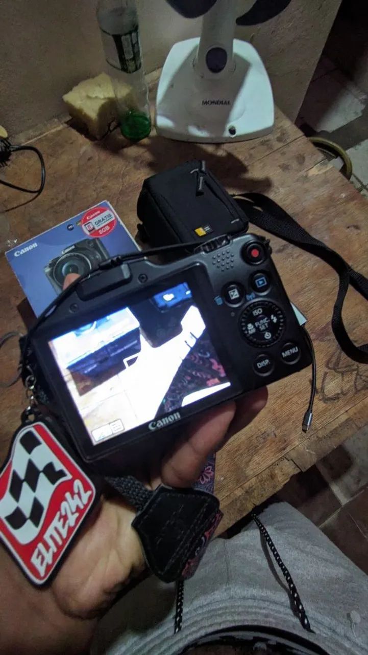 Câmera canon powershot sx510 hs - Foto 4