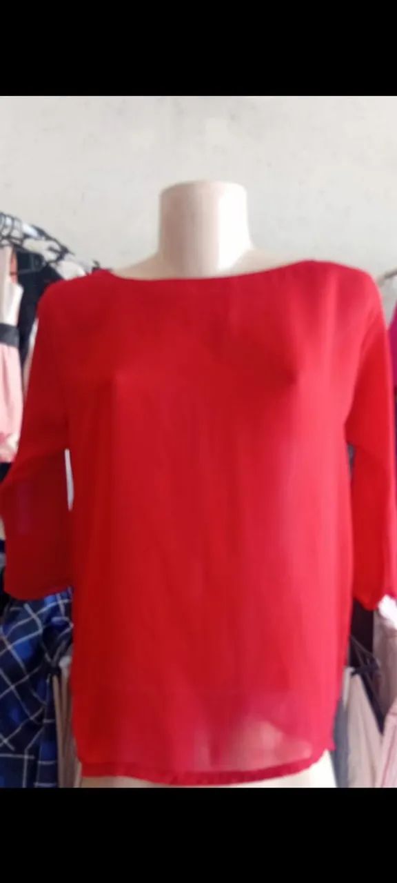 Blusa feminina manga longa