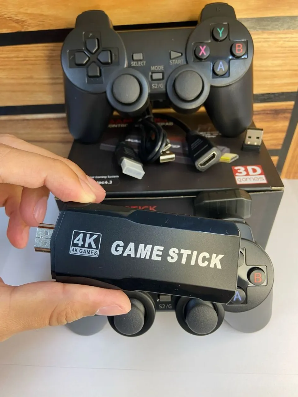 *Video Game Stick Pro Emulador 4.3 4k 3D Games X2