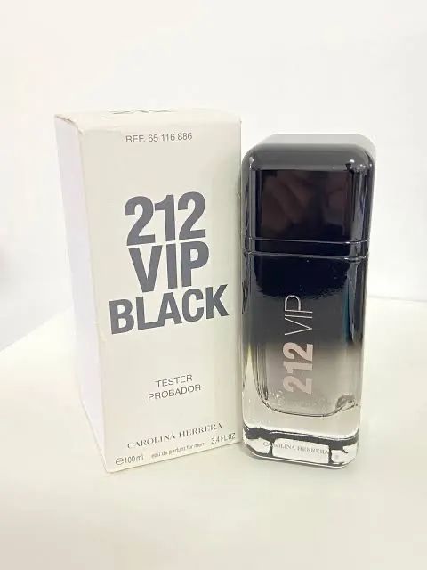 Perfume 212 VIP Black Eau de Parfum 100ML, original Tester. - Foto 3