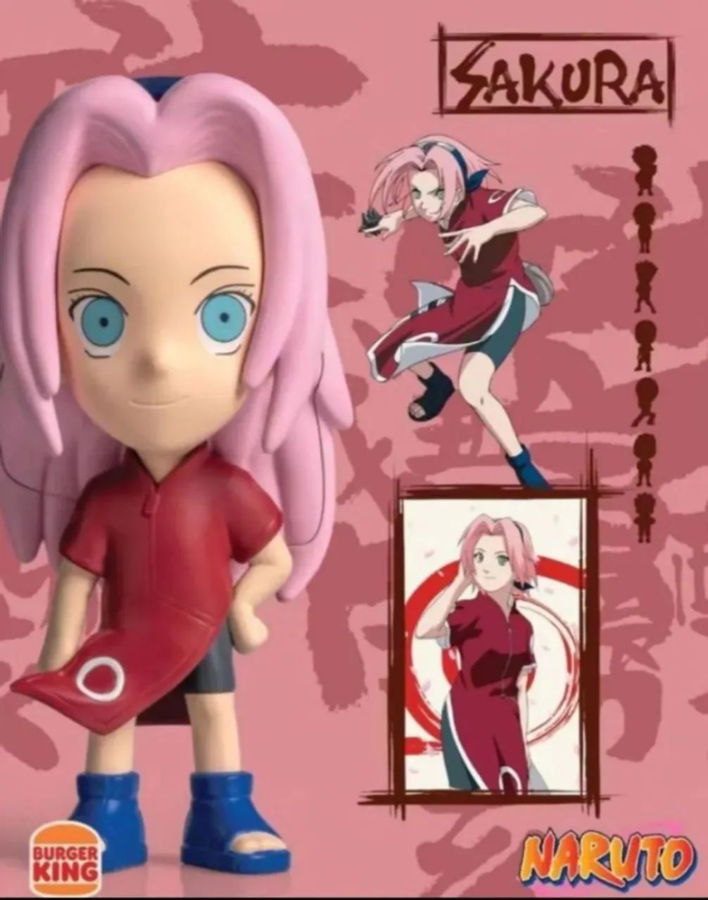 Boneca Sakura Burguer King