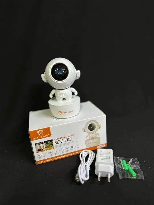 Câmera Inteligente Sem Fio Baba Eletronica Vigilancia Cm-05 HMASTON - Foto 2