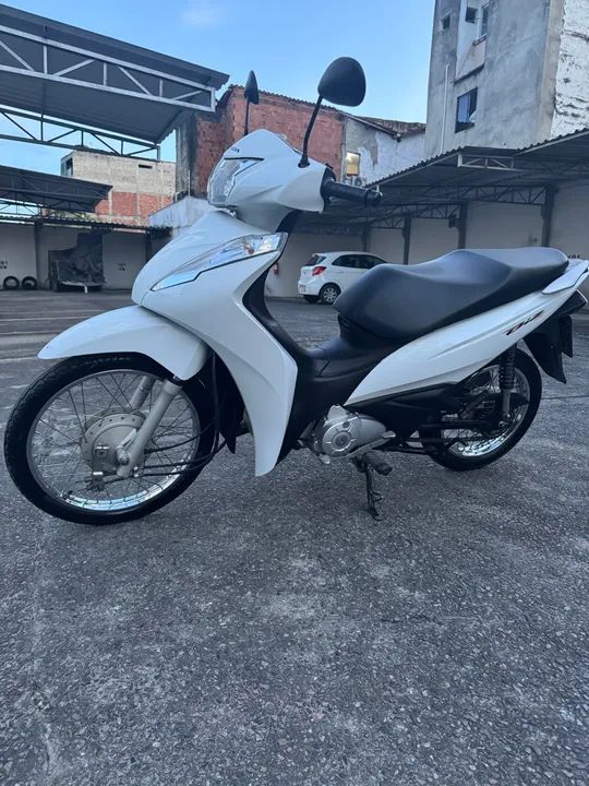 Honda Biz 110 Branca - 2018 - Unico dono - Foto 4