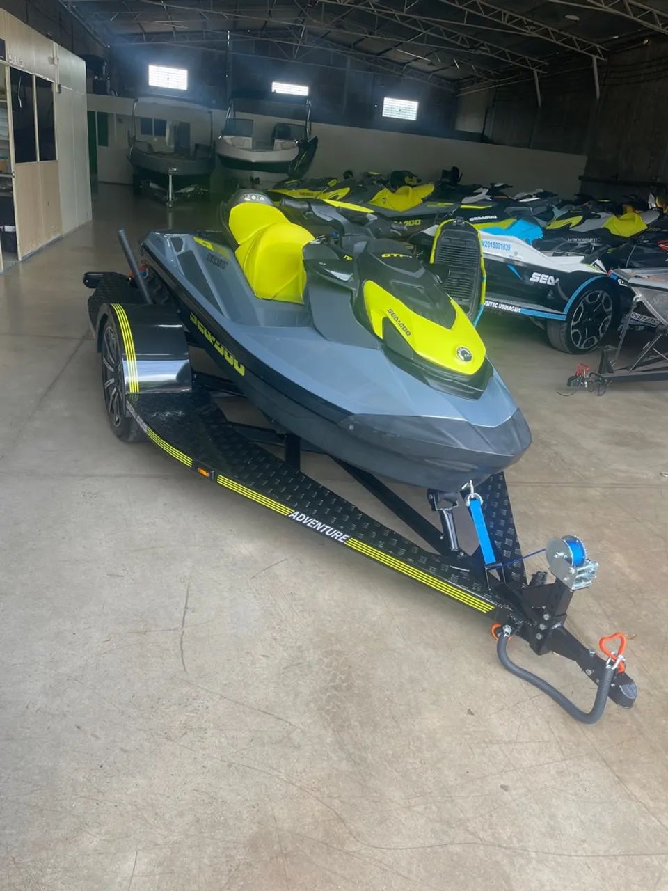 Jet ski gti 2021 segundo dono carreta nova  - Foto 9