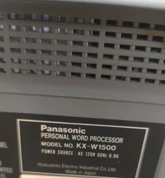 Processador de Texto Panasonic KX-W1500 - Foto 4
