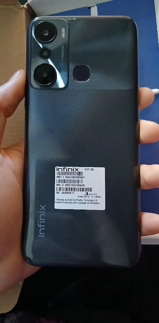 Vendo Infinix rot 20 novo parcelo no cartão