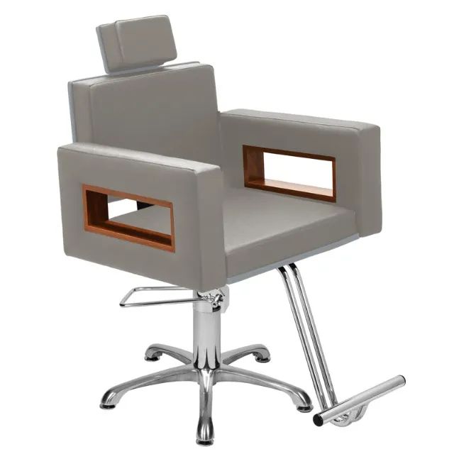 Cadeira de Cabeleireiro Lisboa Encosto Fixo Base Estrela - Foto 6