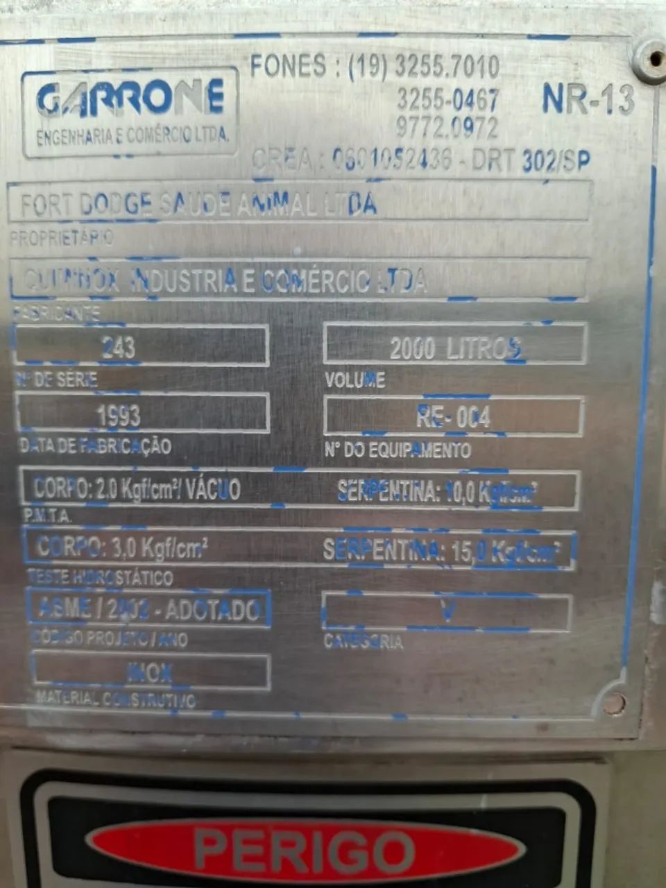 Reator em Aço Inox - Foto 3