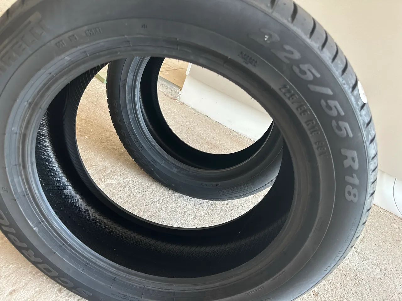 Pneus aro 18 pirelli scorpion 225/55 R18 novos zeros com nota fiscal 