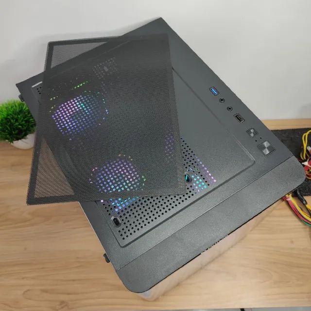 Gabinete Gamer Aquário HAYOM GB1798 4 Fans - Foto 4