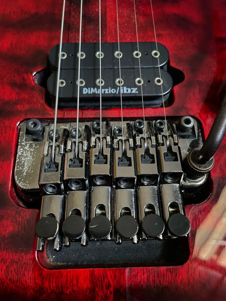 Guitarra Ibanez Premium RG 920 QMZ - Instrumentos musicais