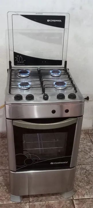 Fogão Continental 4 Bocas com Forno